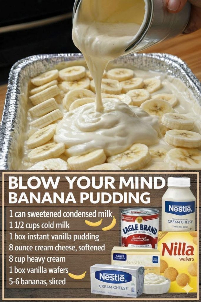 BlowYourMind Classic Banana Pudding Yum Recipes